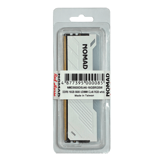 Оперативная память 16GB DDR5 5600MHz NOMAD UDIMM CL46 RGB NMD5600D5U46-16GBRGBW White