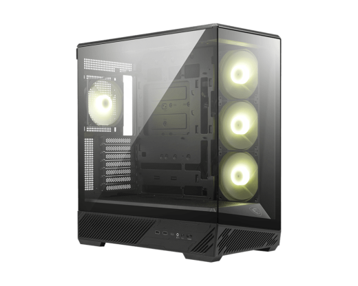 Компьютерный корпус MSI MAG PANO 130R PZ ATX/mATX/ITX, Back-connect:ATX/mATX Type-C Черный