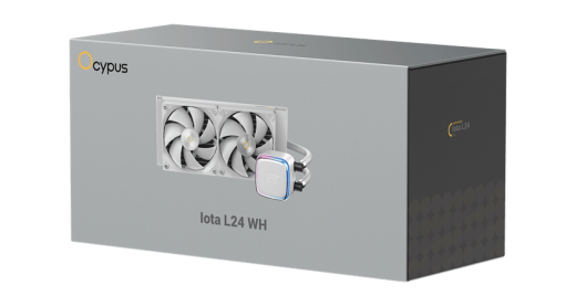 Водяное охлаждение для CPU Ocypus Iota L24 WH TDP 280W 4-pin Intel/AMD Белый