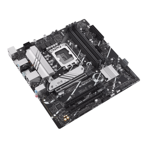Материнская плата ASUS PRIME B760M-A D4-CSM, LGA1700 B760 4xDDR4 4xSATA3 2xM.2 RAID 2xHDMI 1xDP mATX