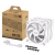 Вентилятор для корпуса ASUS PRIME MR120 FAN ARGB WHITE 3IN1 120x120x28 MR120-1/WH/3 IN 1//