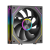 Вентилятор для корпуса PCCooler F3 X120 ARGB BK 1x(120x120x25mm) 800-1800 RPM 54CFM Black