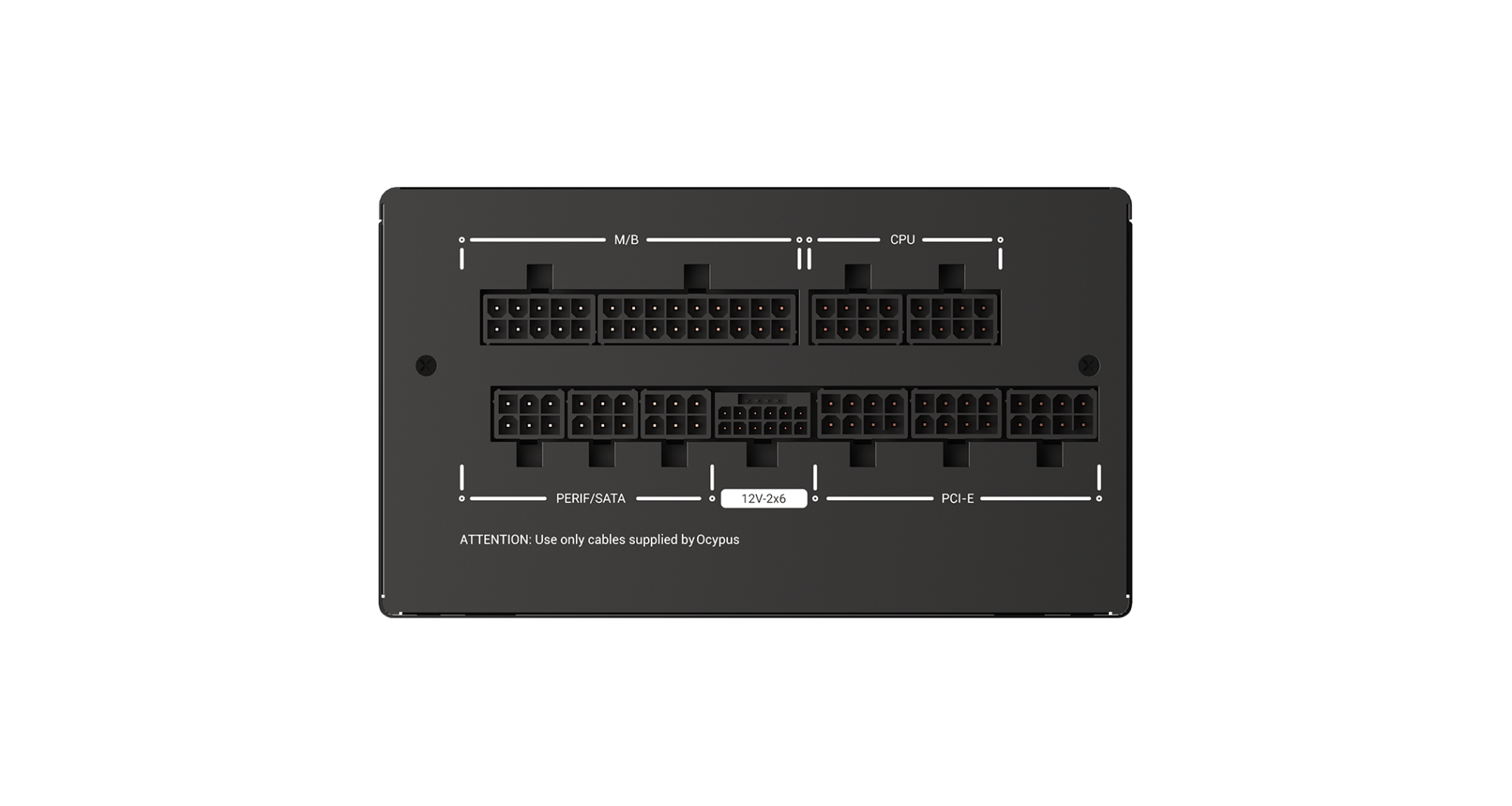 Блок питания Ocypus  750W, Iota P750, Full Modular, 80+ GOLD, 91%, Черный, Iota-P750-G1FFBK024X-EU