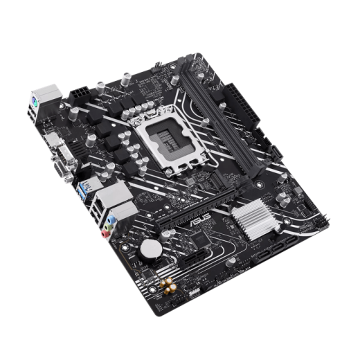 Материнская плата ASUS PRIME  H610M-D, LGA1700 2xDDR5 4xSATA3 M.2 1xVGA 1xHDMI 1xCOM mATX