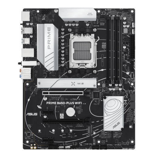 Материнская плата ASUS PRIME B650-PLUS WIFI AM5 4xDDR5 4xSATA3 RAID 2xM.2 HDMI DP ATX