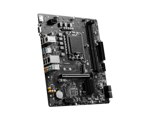 Материнская плата MSI PRO B760M-E DDR4 LGA1700 2xDDR4 4xSATA3 M.2 VGA HDMI mATX