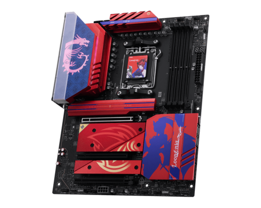 Материнская плата MSI B850 MLG EDITION AM5 4xDDR5 4xSATA3 RAID 4xM.2 HDMI 3xType-C ATX