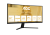 Монитор 34" AOC CU34B3E/01 VA 3440x1440 120Hz 1500R 4ms 300cd/m2 3500:1 1xHDMI 1xDP 1хAudio out