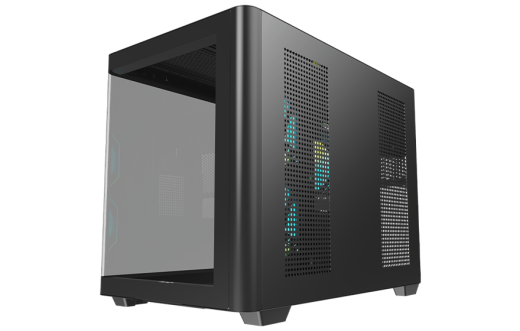 Корпус AOC CG355B 3F M-ATX/ITX 2xUSB3.0 1xType-C 1xAudio/Mic Черный AOC-CG355-BF3V1R0W2-G