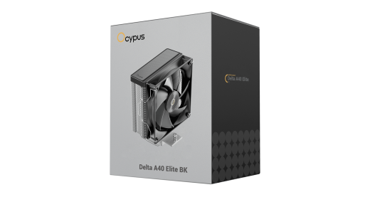 Вентилятор для процессора Ocypus Delta A40 Elite BK TDP 220W 4-pin Intel/AMD Черный