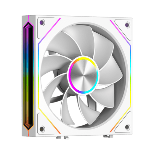 Вентилятор для корпуса PCCoole F3 X120R ARGB WH 3IN1, FAN 120mm, 800~1800RPM, 54 CFM, RGB