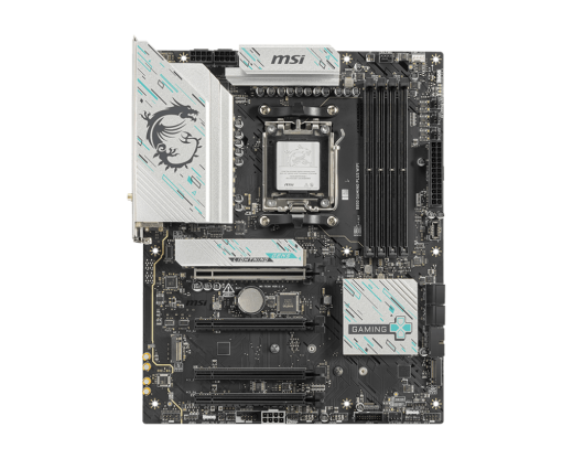 Материнская плата MSI B850 GAMING PLUS WIFI AM5 4xDDR5 4xSATA3 RAID 3xM.2 DP 2xType-C ATX