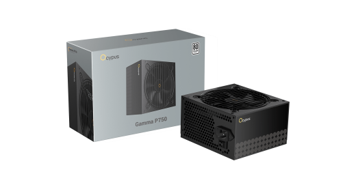 Блок питания Ocypus  750W, Gamma P750, Non modular, 80+ WHITE, 85%, Черный, Gamma-P750-W1HDBK024X-EU