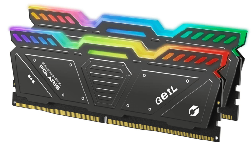 Оперативная память 32GB Kit (2x16GB) GEIL Polaris RGB 5600Mhz DDR5 UDIMM CL38 GOSG532GB5600C38ADC