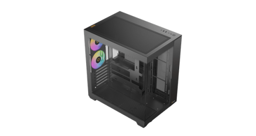 Корпус Ocypus Delta C74 BK ARGB ATX/MATX/ITX, USB3.0x2, Type C, Черный, Delta-C74-BKD200XX-GL