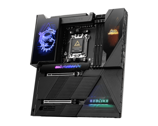 Материнская плата MSI MEG X870E GODLIKE AM5 4xDDR5 4xSATA3 RAID 7xM.2 7xType-C(2xDP) EATX