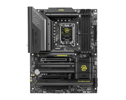 Материнская плата MSI MAG Z890 TOMAHAWK WIFI LGA1851 4xDDR5 6xSATA3 RAID 4M.2 HDMI DP ATX