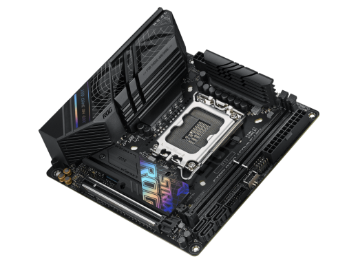 Материнская плата ASUS ROG STRIX B760-I GAMING WIFI LGA1700 2xDDR5 4xSATA3 2xM.2 RAID HDMI DP m-ATX