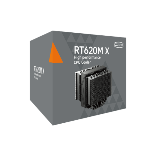 Вентилятор для процессора PCCooler RT620M X BK TDP 205W 1851/1700/1200/115x/AM5/AM4 Черный