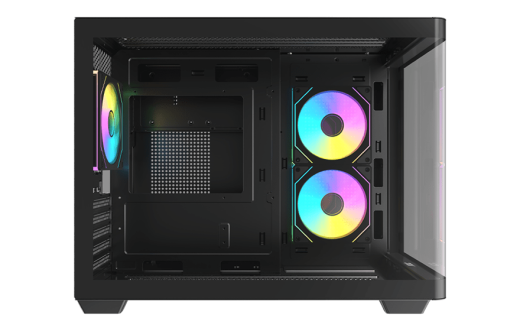 Корпус AOC CG355B 3F M-ATX/ITX 2xUSB3.0 1xType-C 1xAudio/Mic Черный AOC-CG355-BF3V1R0W2-G