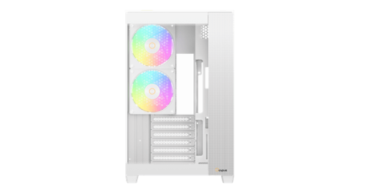 Корпус Ocypus Delta C74 WH ARGB ATX/MATX/ITX, USB3.0x2, Type C, Белый, Delta-C74-WHD200XX-GL