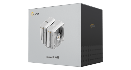 Вентилятор для процессора Ocypus Iota A62 WH TDP 260W 4-pin 1851/1700/1200/AM5/AM4 Белый