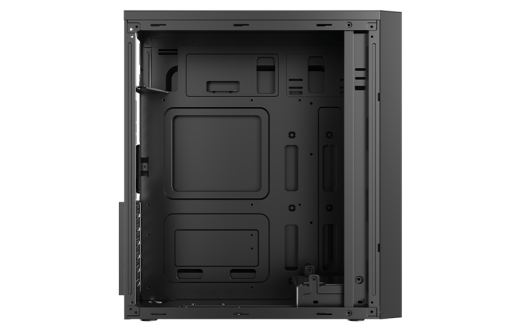 Корпус AOC CB114B ATX/M-ATX/ITX 2xUSB2.0 1xUSB3.0 1xAudio 1xMic Черный AOC-CB114-BEV1B-G