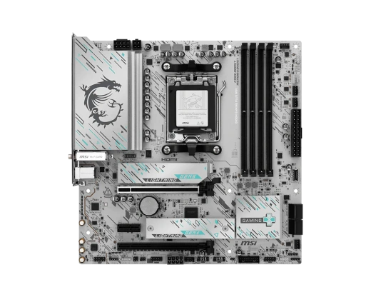 Материнская плата MSI B850M GAMING PLUS WIFI AM5 4xDDR5 4xSATA3 RAID 3xM.2 HDMI DP 2xType-C(DP) mATX