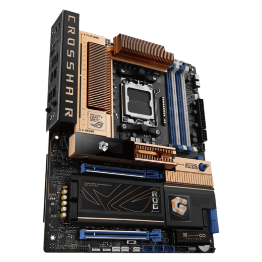 Материнская плата ASUS ROG CROSSHAIR 2006 AM5 X870E 4xDDR5 4xSATA RAID 5xM.2 1xHDMI 2xUSB4 TypeC ATX
