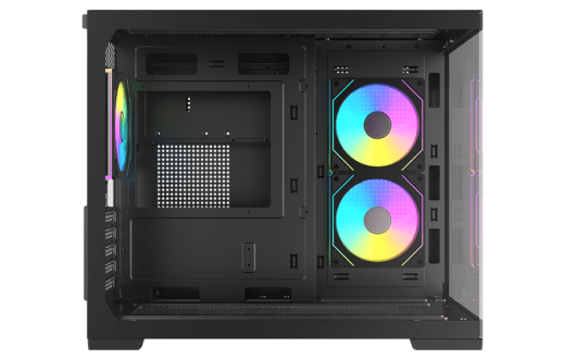 Корпус AOC CG392B 3F M-ATX/ITX 1xUSB2.0 1xUSB3.0 1xType-C 1xAudio/Mic Черный AOC-CG392-BF3V2R0T2-G