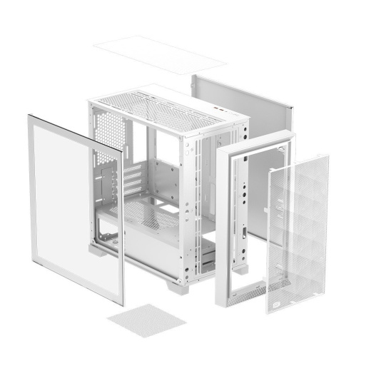 Корпус PCCooler C3D310 WH mATX/ITX USB3.0, 2xUSB2.0 White