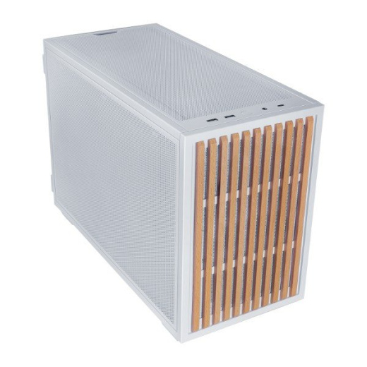 Корпус Lian Li B4W-WD White mATX/ITX БП ATX/SFX 2xUSB3.2 1xType-C 1xAudio/Mic G99.B4W-WD.00 Белый