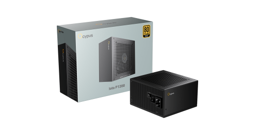 Блок питания Ocypus 1200W, Iota P1200, Full Modular, 80+ GOLD, 91%, Черный, Iota-P1200-G1FFBK024X-EU