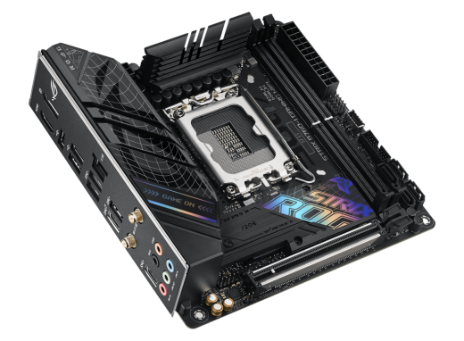 Материнская плата ASUS ROG STRIX B760-I GAMING WIFI LGA1700 2xDDR5 4xSATA3 2xM.2 RAID HDMI DP m-ATX