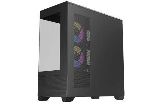 Корпус AOC CG393B 3F ATX/M-ATX/ITX 2xUSB(2.0/3.0) 1xType-C 1xAudio/Mic Черный AOC-CG393-BF3V1R0UD-G