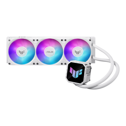 Водяное охлаждение CPU Asus TUF GAMING LC III 360 ARGB WHT 3x120mm Liquid CPU Cooler, PWM, ARGB
