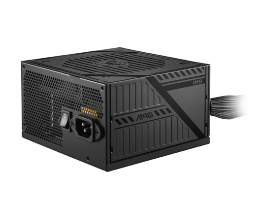 Блок питания MSI  550W, MAG A550BNL, Non Modular, ATX, 80+ BRONZE, КПД >85%, Fan 120mm, Черный