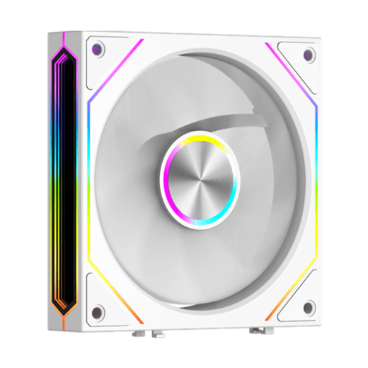 Вентилятор для корпуса PCCoole F3 X120R ARGB WH 3IN1, FAN 120mm, 800~1800RPM, 54 CFM, RGB