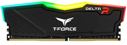 Оперативная память 16GB 3200MHz DDR4 Team Group DELTA RGB CL16 TF3D416G3200HC16F01 Black