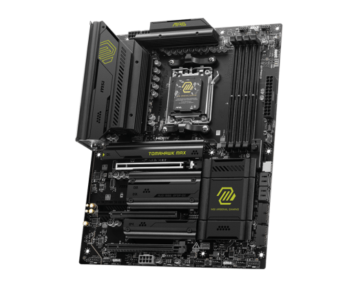 Материнская плата MSI MAG B850 TOMAHAWK MAX WIFI AM5 4xDDR5 4xSATA3 RAID 4xM.2 HDMI 3xType-C ATX