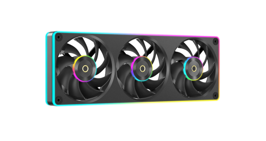 Вентилятор для корпуса Ocypus Sigma F36 BK ARGB (365*125*28mm) 500-2200RPM 82.5CFM Черный