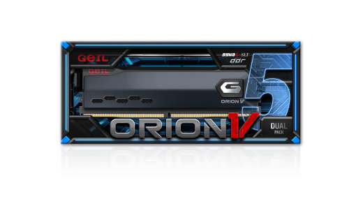 Оперативная память 64GB Kit (2x32GB) GEIL Orion V 5600Mhz DDR5 CL38 GVG564GB5600C38ADC Grey