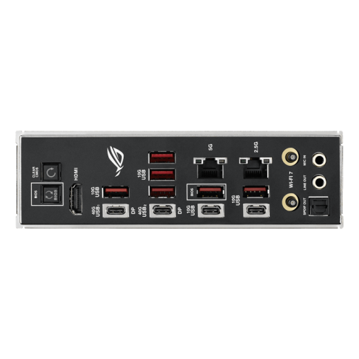 Материнская плата ASUS ROG CROSSHAIR X870E HERO BTF AM5 4xDDR5 4xSATA Raid 5xM.2 4xType-C HDMI ATX