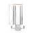 Вентилятор для процессора PCCooler RZ500 WH TDP 250W 4-pin 115X/1200/1700/1851 AMD AM4/AM5 Белый