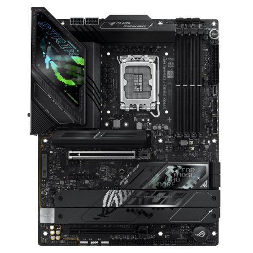 Материнская плата ASUS ROG STRIX Z890-F GAMING WIFI, LGA1851 Z890 4xDDR5 4xSATA3 5xM.2 HDMI DP ATX