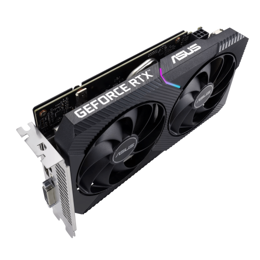 Видеокарта ASUS GeForce RTX3050 OC GDDR6 8GB 128-bit HDMI 1xDVI 1xHDMI 1xDP DUAL-RTX3050-O8G-V2