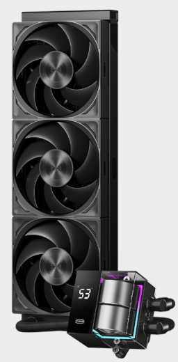 Водяное охлаждение для CPU PCCooler DS360Pro Digital BK, ARGB, TDP 310W, 3x120см, LGA Intel/AMD Черн