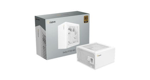 Блок питания Ocypus Delta P750 WH Белый 750W Non modular, 80+Bronze, КПД 87 Delta-P750-B1FDWH025X-EU