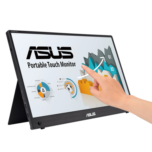 Монитор 15.6" ASUS ZenScreen Touch MB16AMTR IPS 1920x1080 60Hz 4ms 250cd/m2 700:1 2xUSB-C 1xMiniHDMI