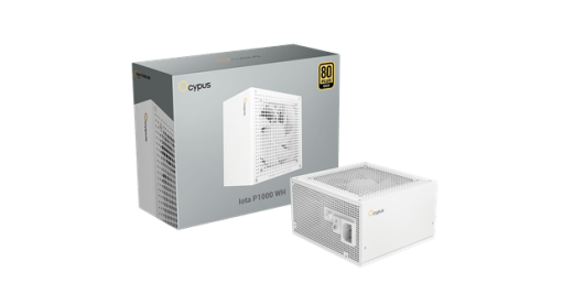 Блок питания Ocypus Iota P1000 WH 1000W Full Modular, 80+GOLD, КПД 91 Белый,Iota-P1000-G1FFWH025X-EU